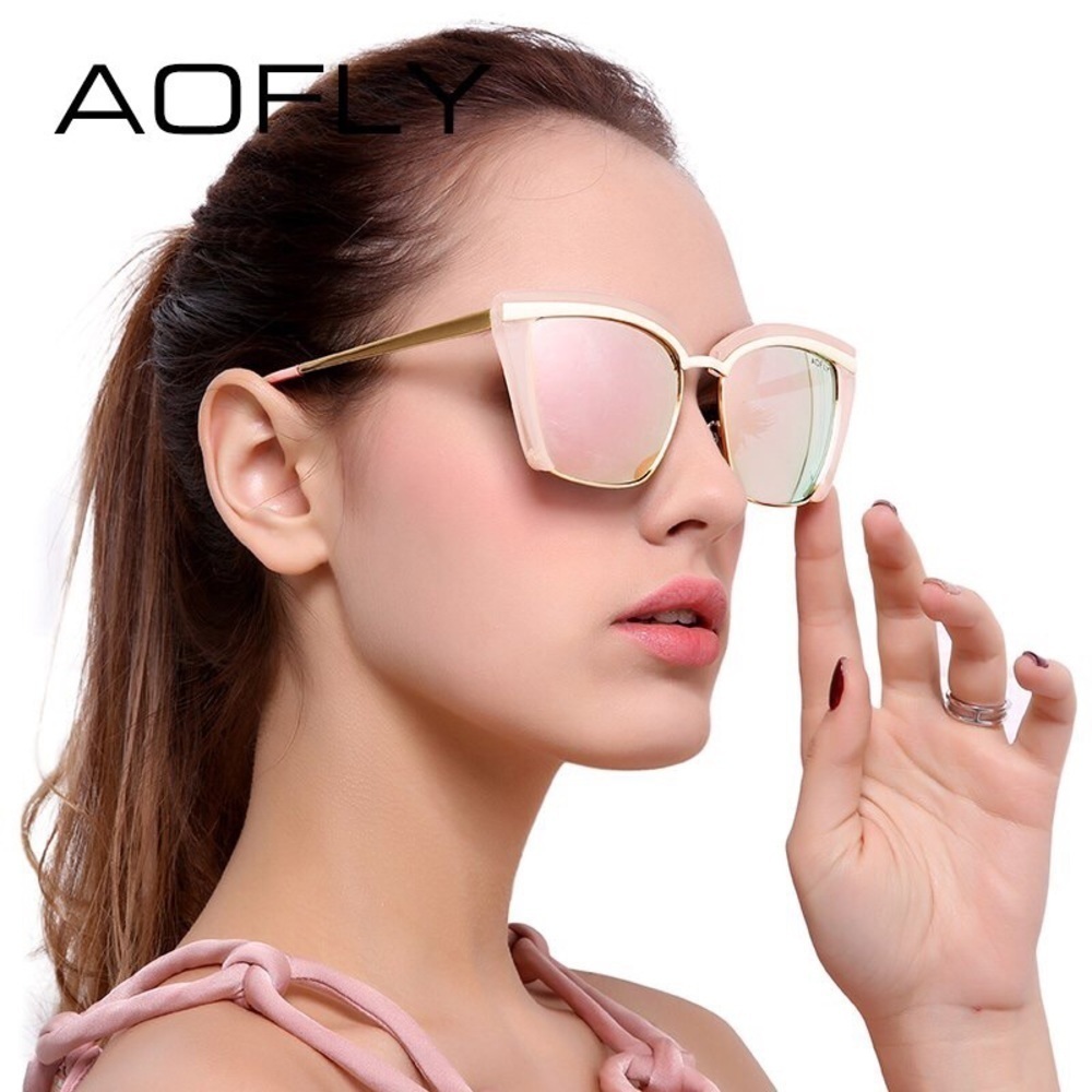 AOFLY Authentic Cat Eye Sunglasses